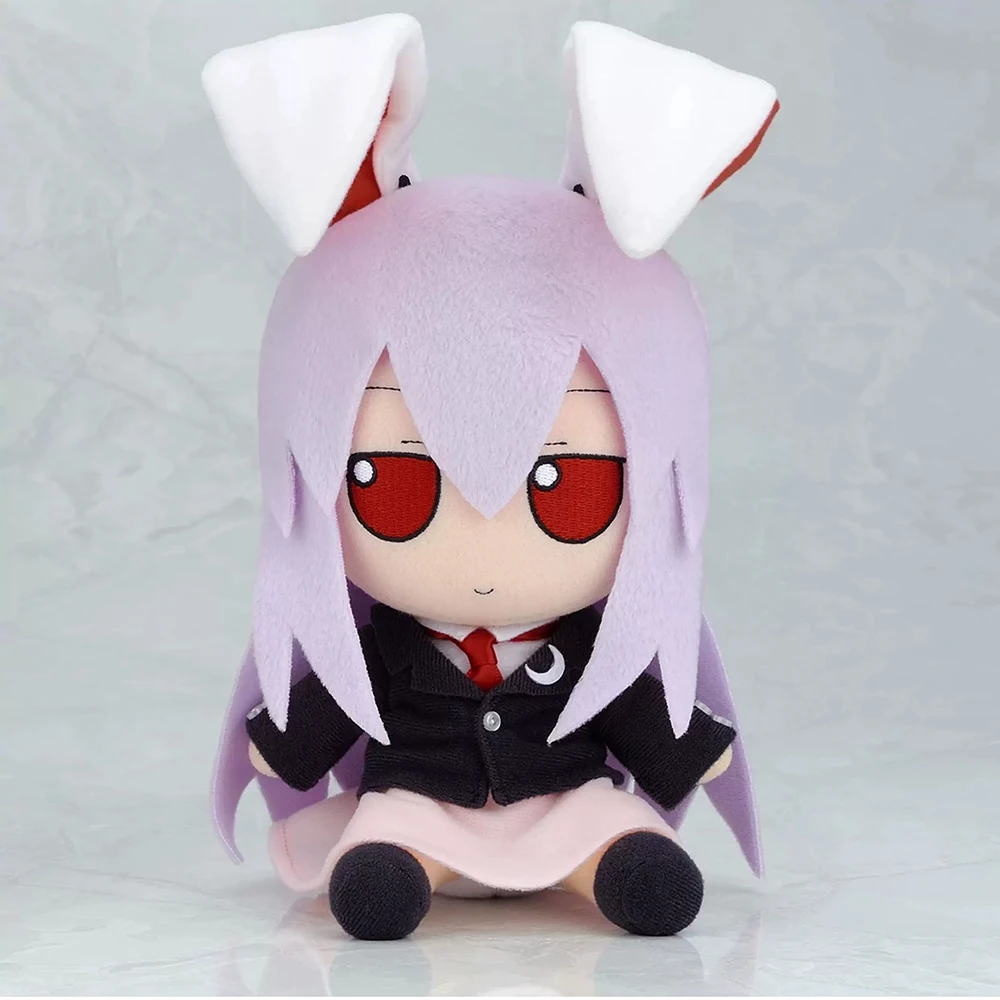 In Stock Original AmiAmi Gift Touhou Project Reisen Udongein Inaba Tewi Inaba fumo Plush Doll Cartoon Cute Children's Toys 20CM