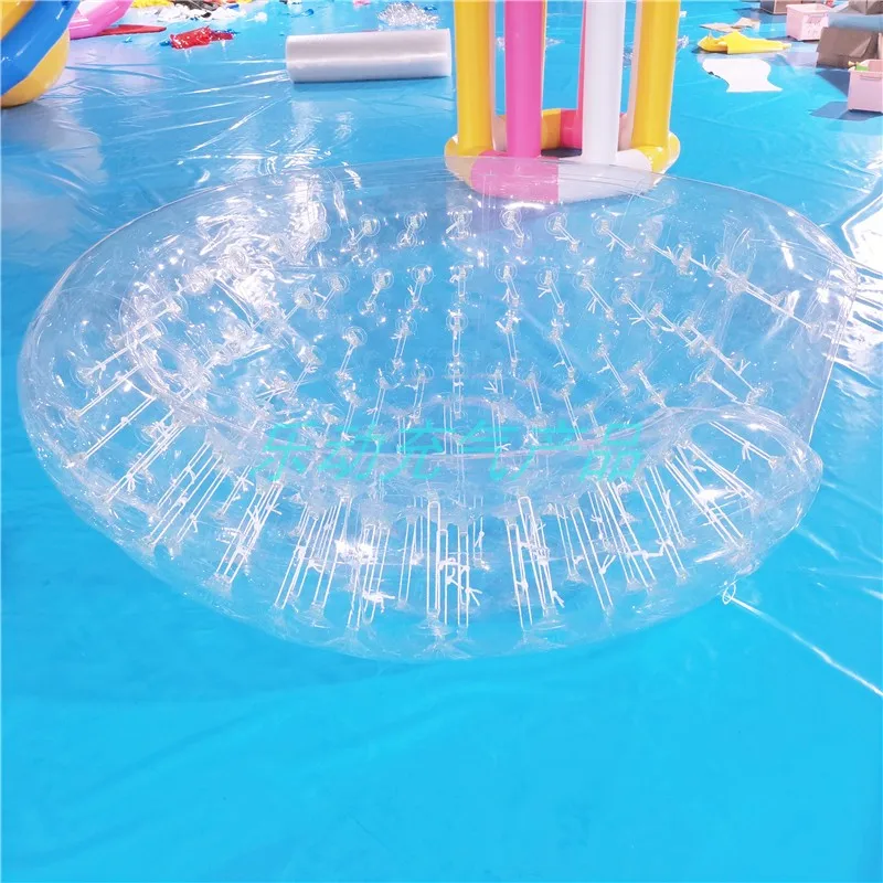 Inflatable Water Pearl Moon Boat Transparent Yo-Yo Mat