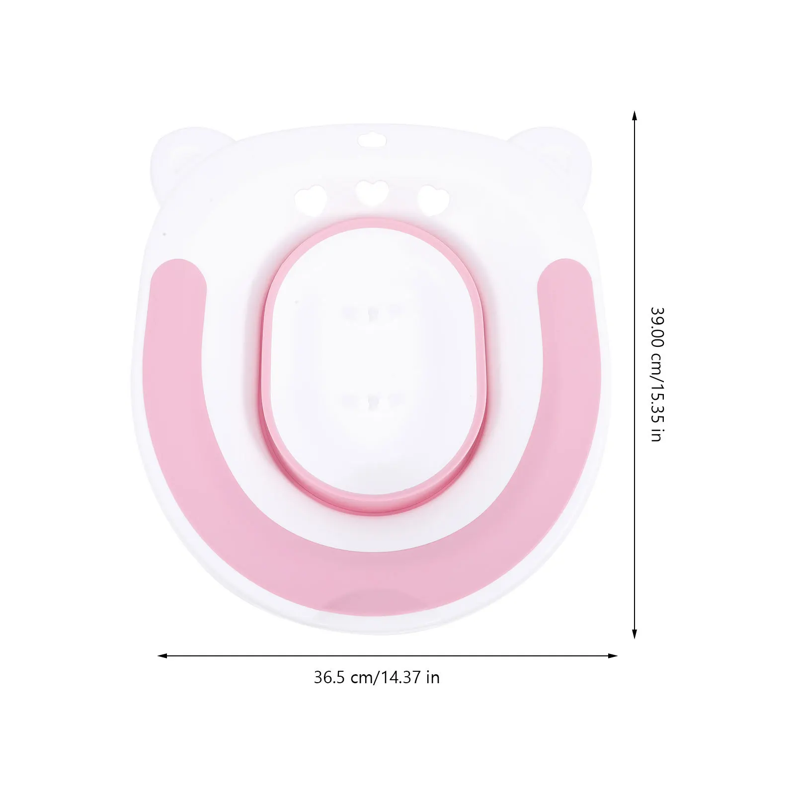 

Portable Sitz Basin Anti-Spilling Hole Design Postpartum Postoperative Care Sitz Bath for Pregnant Women Hemorrhoids Toilet Seat