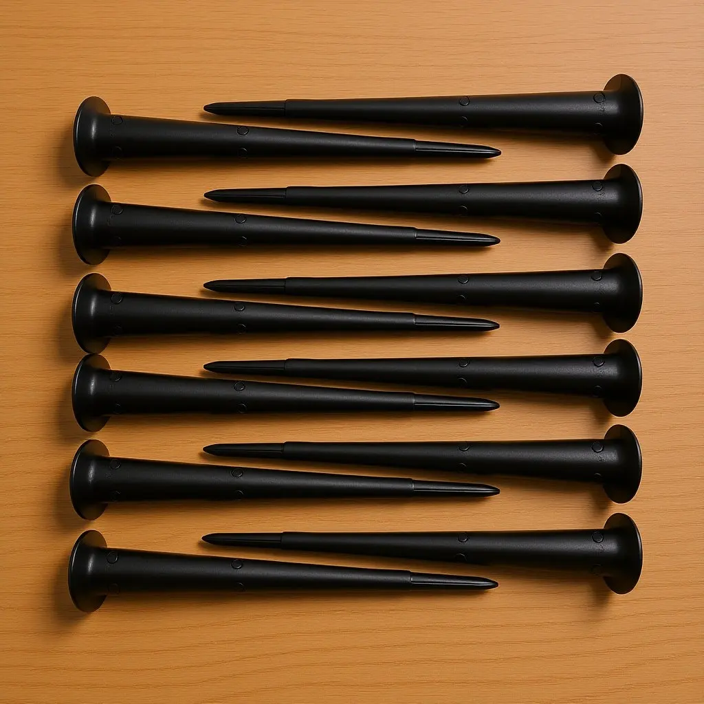 

12Pcs Outdoor Light Stakes Made of Aluminum Sturdy Yard Stakes for Garden Lights Lawn Christmas Light Ground Spikes