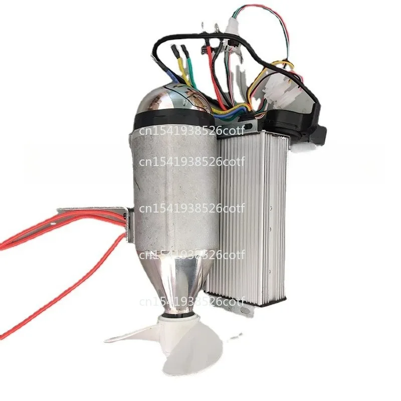 12-36V 1200W Marine Thruster Brushless Motor Thruster Powerful Marine Brushless Underwater Thruster Waterproof Motor Controller