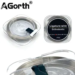 50g/Roll Dental Orthodontic Ligature Wires Stainless Steel Ligating Wire 0.2/0.25/0.3mm Dentistry Materials for Teeth Braces