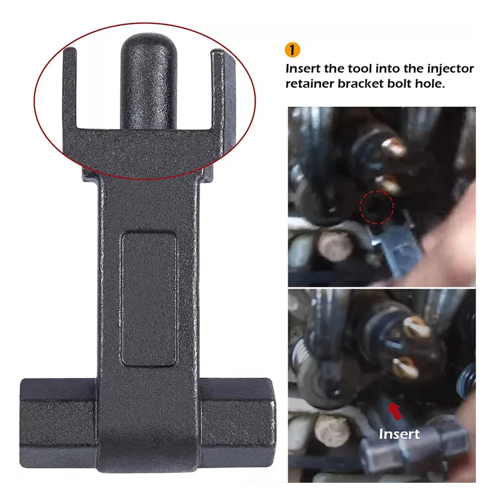 

Уникальный прочный стальной инструмент для снятия форсунок 6779 для двигателей GM Duramax 6.6L 2005-2011 годов выпуска