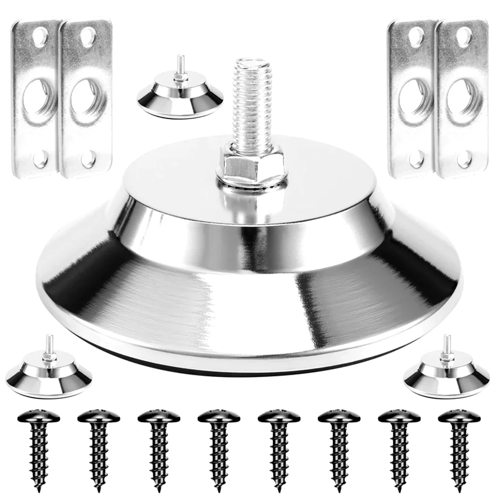 4 PCS Billiard/Pool Table Leg Levelers 5 Inch Metal Game Table Leg Levelers Heavy Duty Leveling Feets For Pool Table