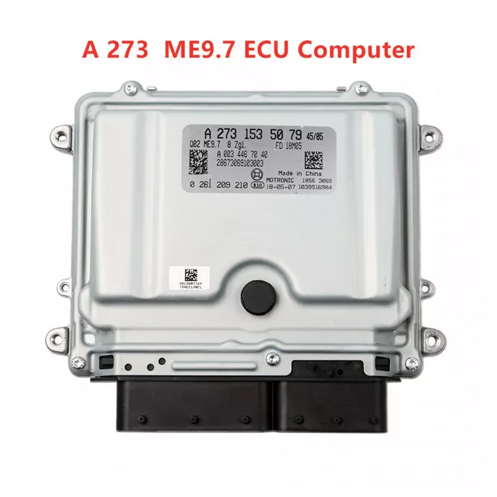 New ME9.7 273 For Mercedes ME 9.7 ECU ECM Engine Computer Programming Meanwhile All Series of 237 Engine 4.6L 4633CC V8