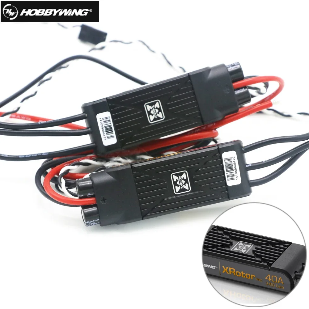 BoMaS2pcs/Box Hobbywing XRotor Pro 40A ESC No BEC 3S-6S Lipo Brushless ESC DEO For RC Drone Multi-Axle Copter