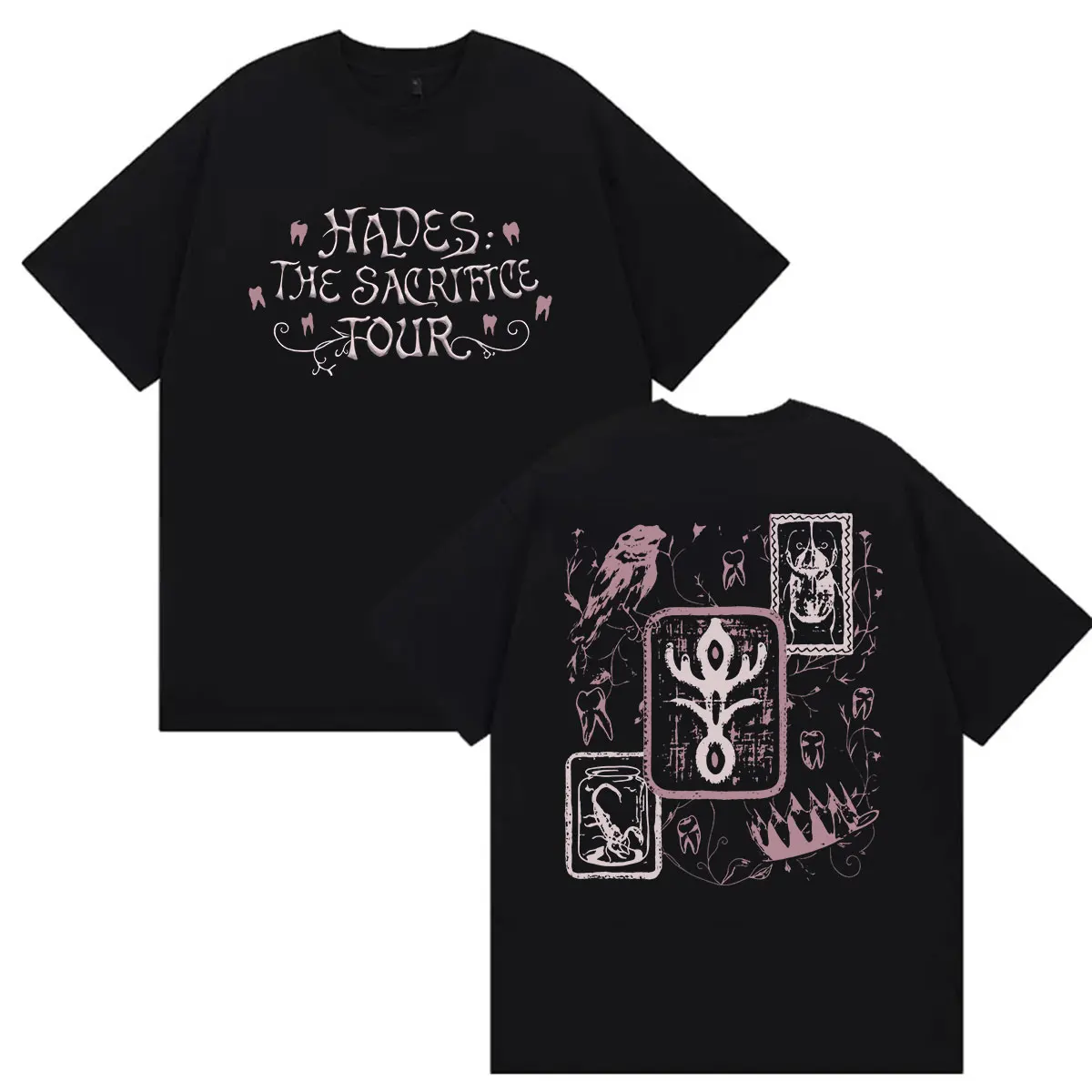 Melanie Martinez Hades The Sacrifice Tour 2026 T Shirt Men Women Retro Fashion Clothing T-shirts Summer Oversized Cotton T-shirt
