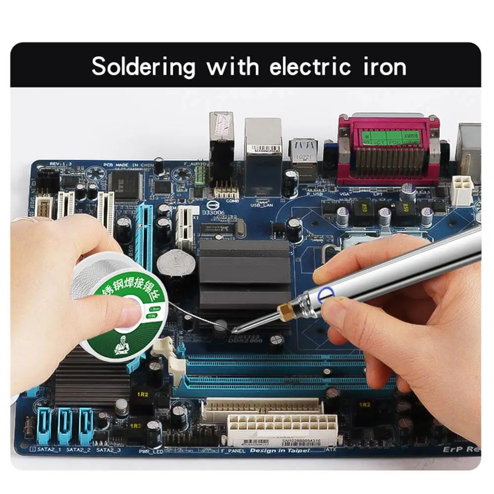 No Need Solder Powder Soldering Rods Low Temperature Easy Melt Solder Wire Silver Universal Welding Rod Cored Weld Wire20/50/100