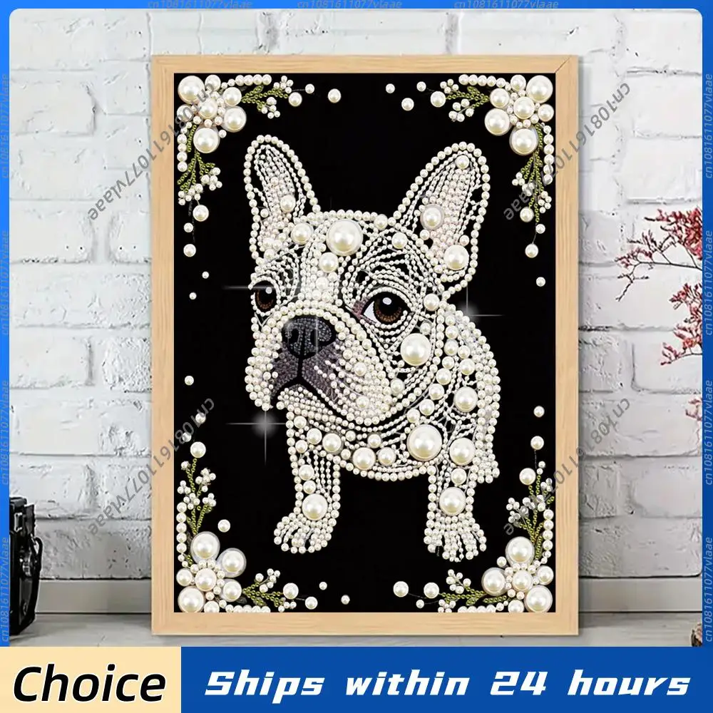 Tier-Spezialform 5D DIY Teilbohr-Diamantgemälde Edelstein-Kunst für Erwachsene Heimdekoration Kristall-Diamantkunst 11,81x15,75 Zoll