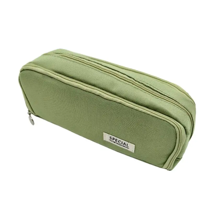 Large Pencil Pouch Students Stationery Organizer Bag Compartments Pencil Case School Supplies Pencil Pouch Bag For Students