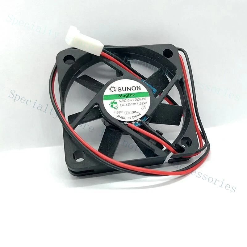 A+ sunon ME50101V1-0000-A99 DC 12V 1.32W 5010 5CM 2-wire Maglev Cooling Fan