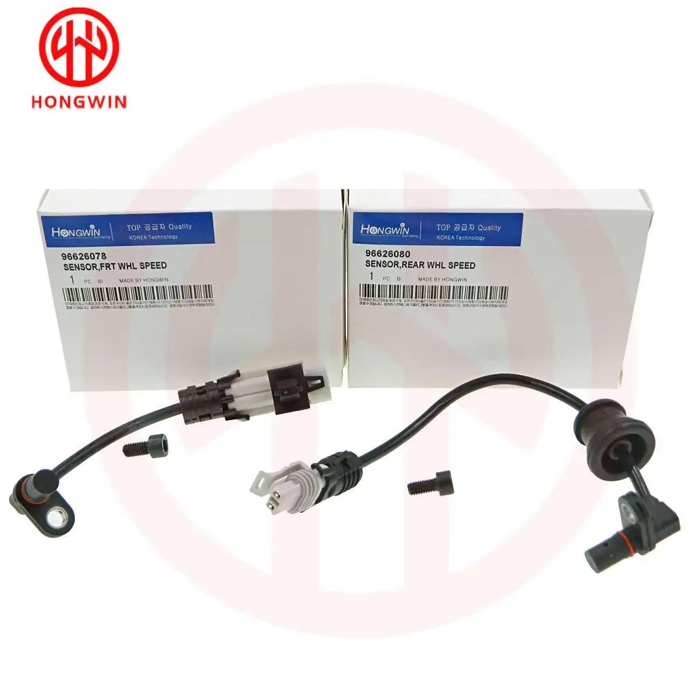 1/2PCS 96626078 96626080 ABS Front Rear Wheel Speed Sensor Fits Pontiac Torrent Chevrolet Equinox Captiva Saturn Opel 2007-2013