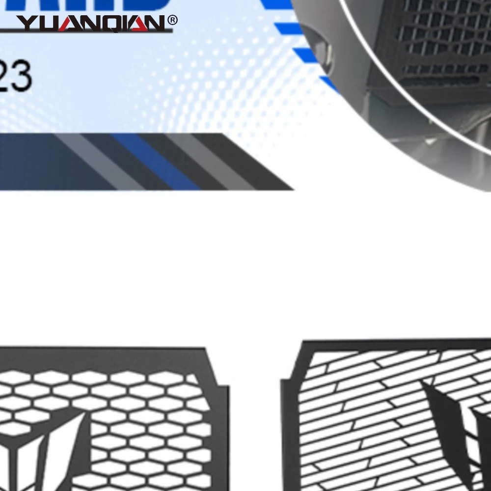 

MT-07 FZ-07 Accessories Radiator Grille Guard Cover Water Tank Protector For Yamaha MT07 FZ07 2018 2019 2020 2021 2022 2023 2024