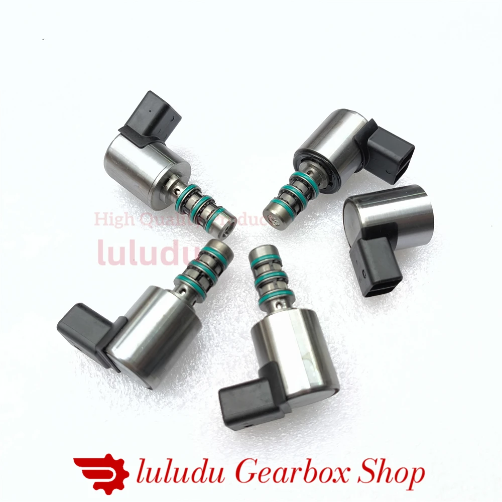 9PCS 0CK 0CL 0CJ DL382 Transmission Solenoid Kit Suit For Audi A6 A7 S6 (2013-UP) Gearbox Solenoid Valve Set