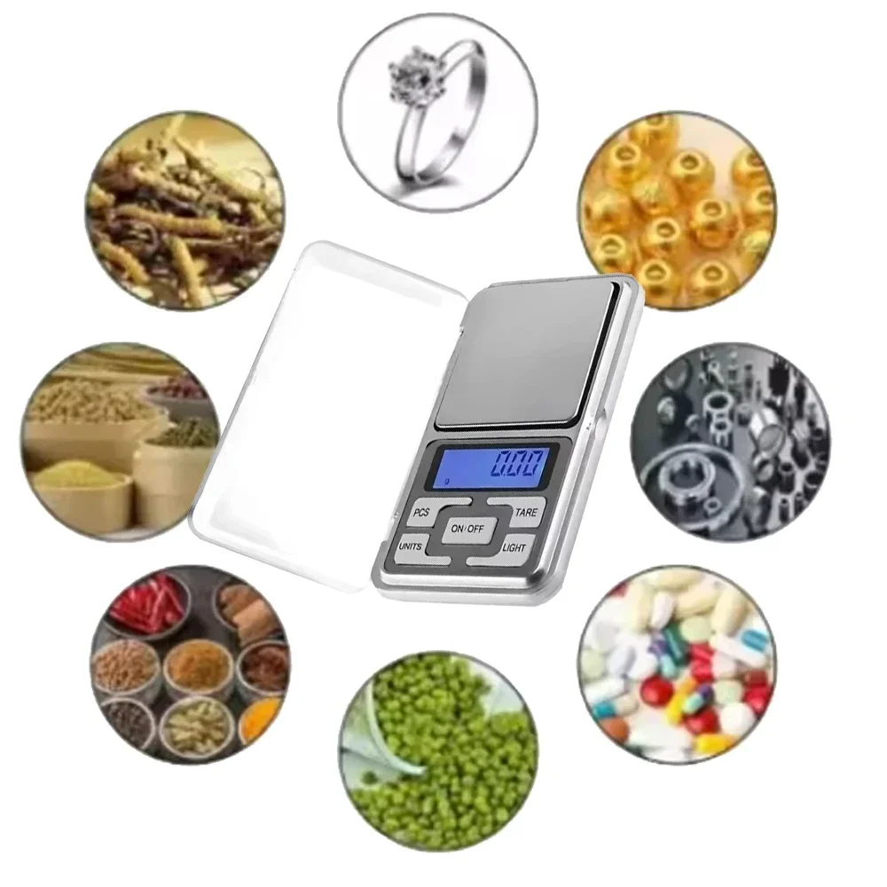 The Portable Kitchen Scale with Precise Numbers Can Accurately Weigh Spices, Sugar, Yeast and Food Scales