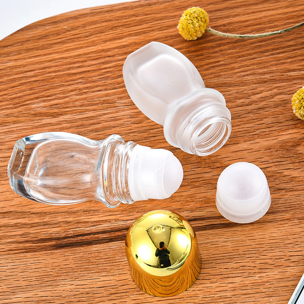 30ml/50ml Roller Ball Bottle With Cap Reusable Aromas Dispenser Bottle For Home Use