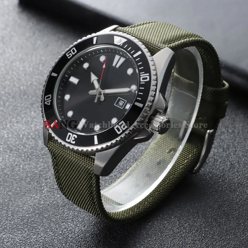 20mm 22mm Two-Sided Nylon Watchband Soft Waterproof Sport Bracelet Sailcloth Watch Band Quick Release Strap Pin Buckle Wristbelt