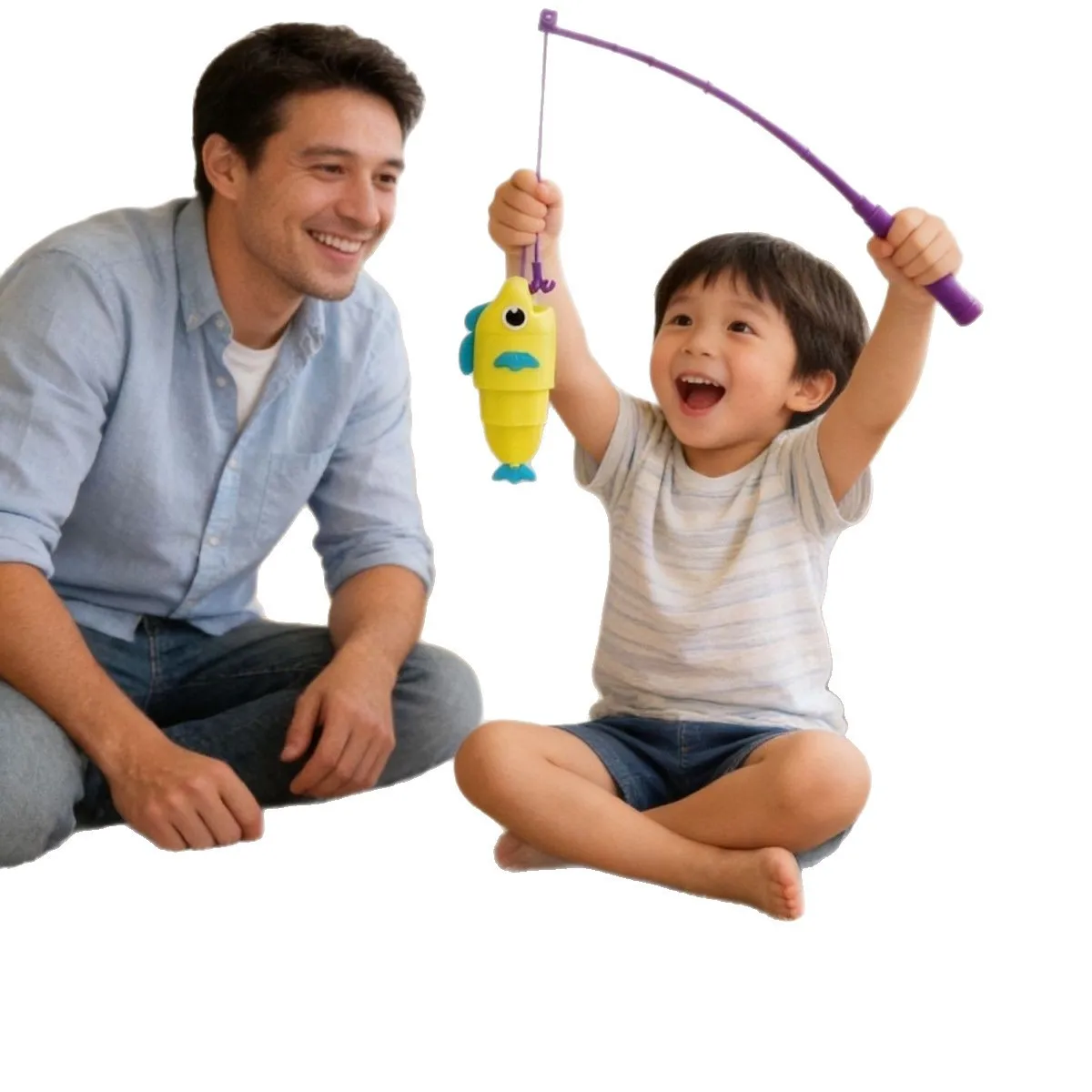 Children's toy hook fishing toy educational early education baby boy girl family board game interactive game gift