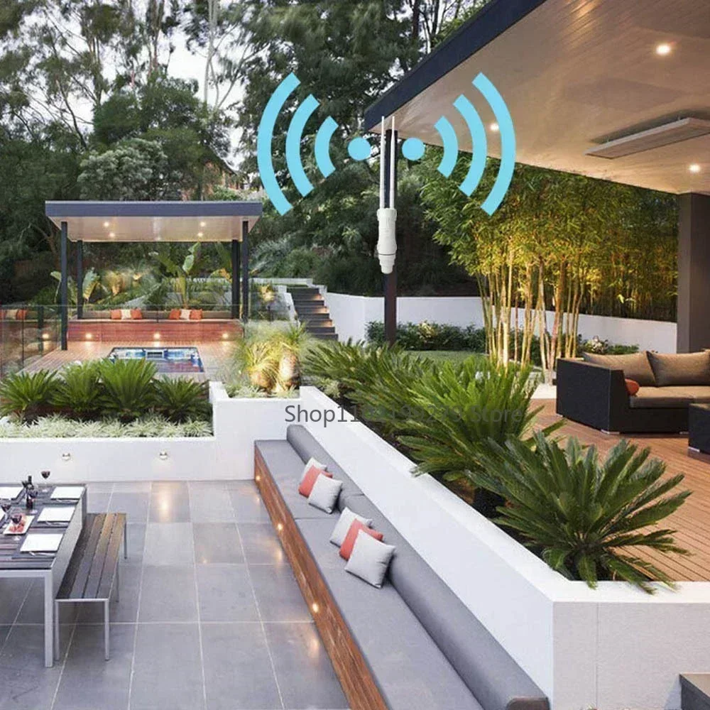 عالية الطاقة AC600 في الهواء الطلق اللاسلكية واي فاي مكرر AP راوتر Dualdand 2.4G + 5Ghz طويلة المدى موسع POE المدمج في صواعق البرق