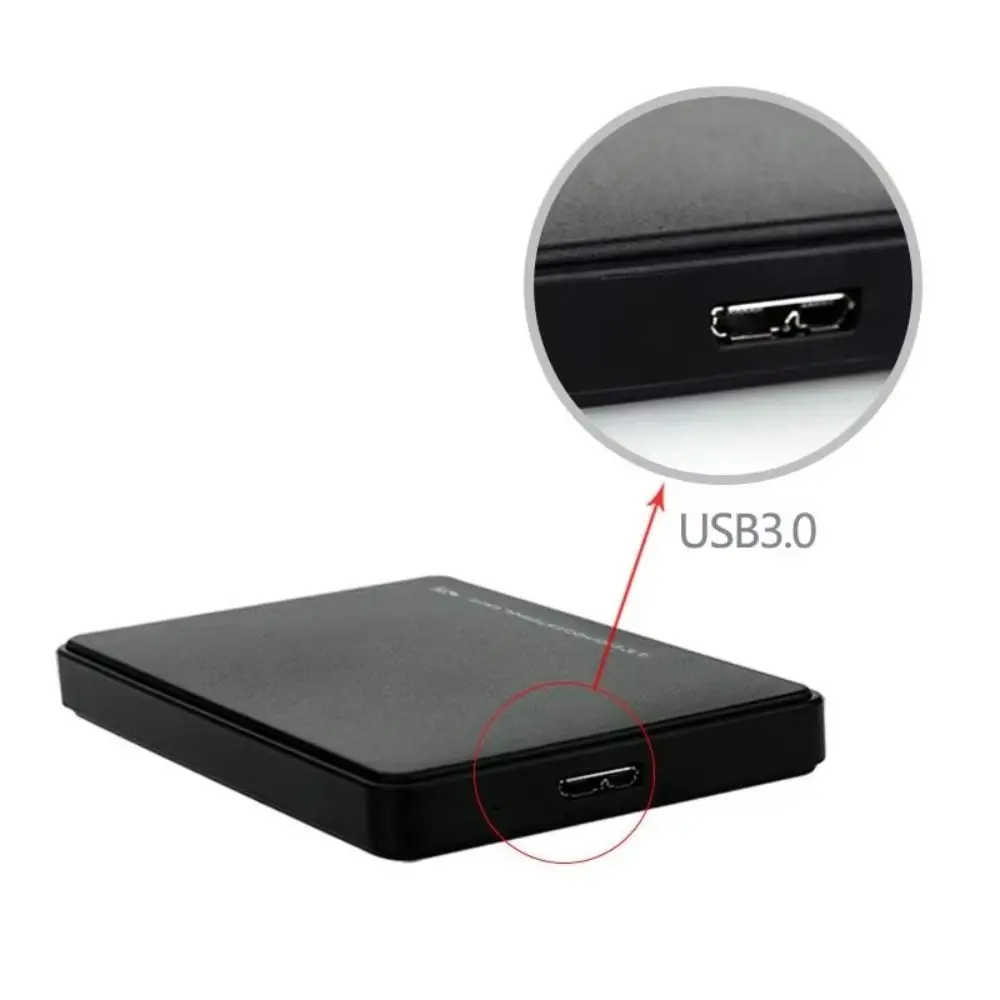 New USB 3.0 Hard Drive Enclosure 2.5 Inch Portable External HDD Enclosure Tool-Free SSD External Enclosure
