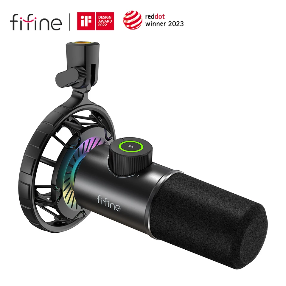 その他 fifine K658 MICROPHONE FIFINE Dynamic Microphone for windows&laptop,USB Mic for Gaming