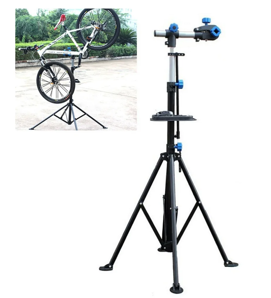Bicycle Repair Stand Iron Maintenance Workbench For Mountain Bike Tools