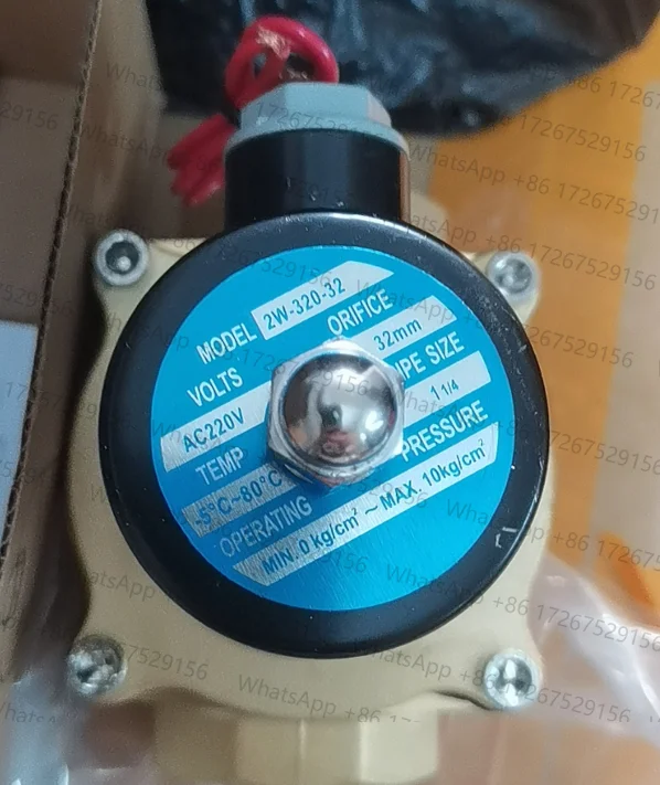 2 واط-250-25 1 بوصة صمام الملف اللولبي استنزاف صمام 2 واط-320-32 الأسلاك النحاسية حلقة المطاط حلقة الحجاب الحاجز 220 فولت 24 فولت #1