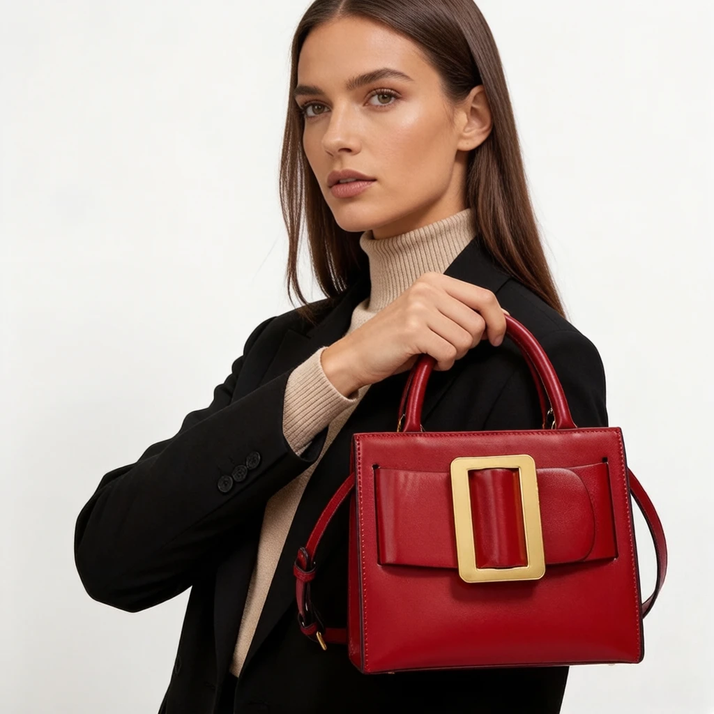 

Luxury Unique Textured Leather Diaper Bag Fashionable Crossbody Handbag for Women Large Capacity Elegant Vintage Messenger