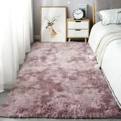 VIKAMA Silk Wool Rug Bedroom Carpet Children Carpet Prayer Rugs Living Room Rug Large Room Decoration