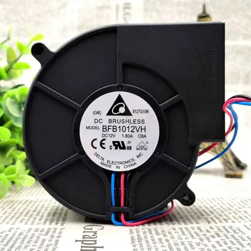for Delta BFB1012VH 9733 12V 1.8A 9CM Original Large Air Volume Blower Cooling Fan