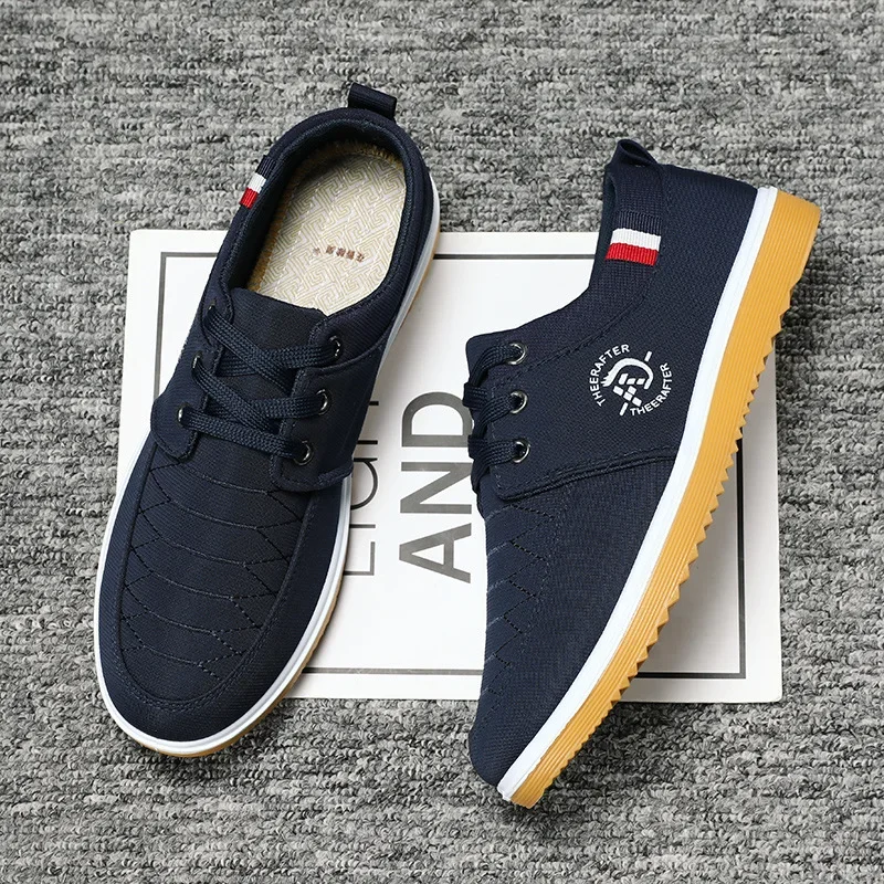 

Large size 47 men's old Beijing cloth shoes anti slip soft sole casual versatile canvas shoes breathable men's shoes for work