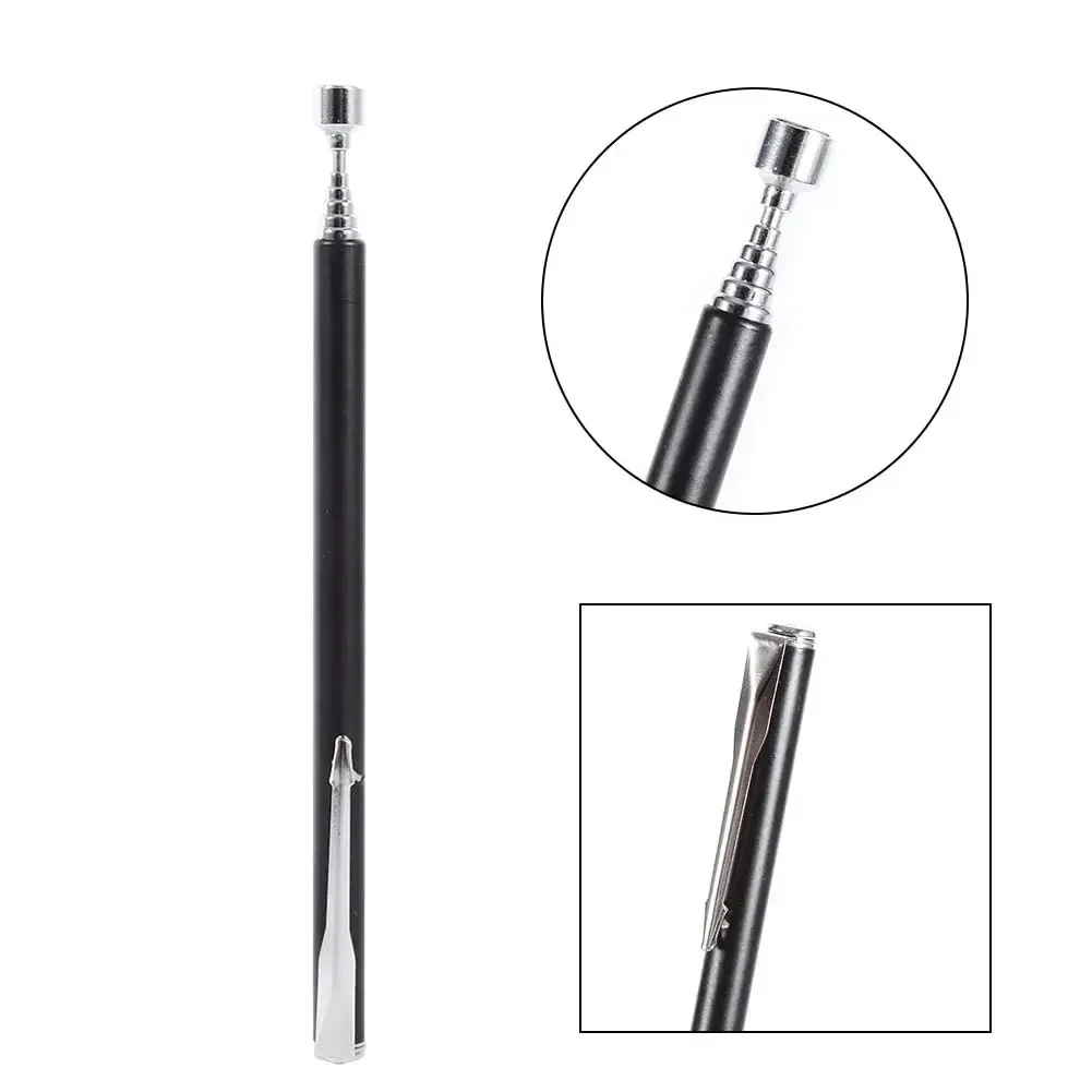Portable Telescopic Magnetic Flexible Pick Up Tool Adjustable Extending Rod Stick Powerful Magnet Pen Handheld Tool Magnetic Rod