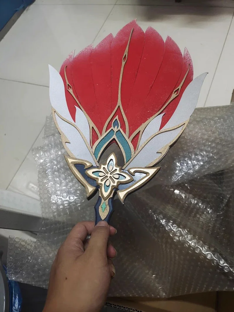 Jiaoqiu Cosplay Fan Gioco Puntelli Honkai Star Rail Foxian Xianzhou Yaoqing Feixiao Halloween Party Donna Uomo Gioco di ruolo Accessorio