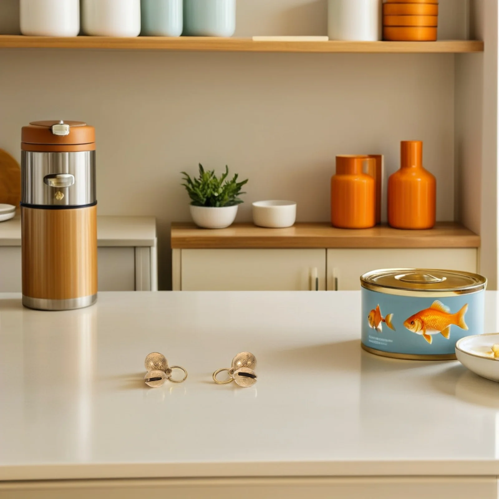 20 قطعة متعددة الوظائف طوق الحيوانات الأليفة أجراس النمر رئيس تصميم مقاومة للاهتراء طوق بكلاب أجراس الحيوانات الأليفة قلادة جرس لجرو هريرة