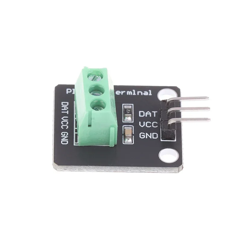 Módulo de Sensor de temperatura DS18B20, Cable de Sensor Digital resistente al agua, adaptador de Terminal de sonda de acero inoxidable para Arduino
