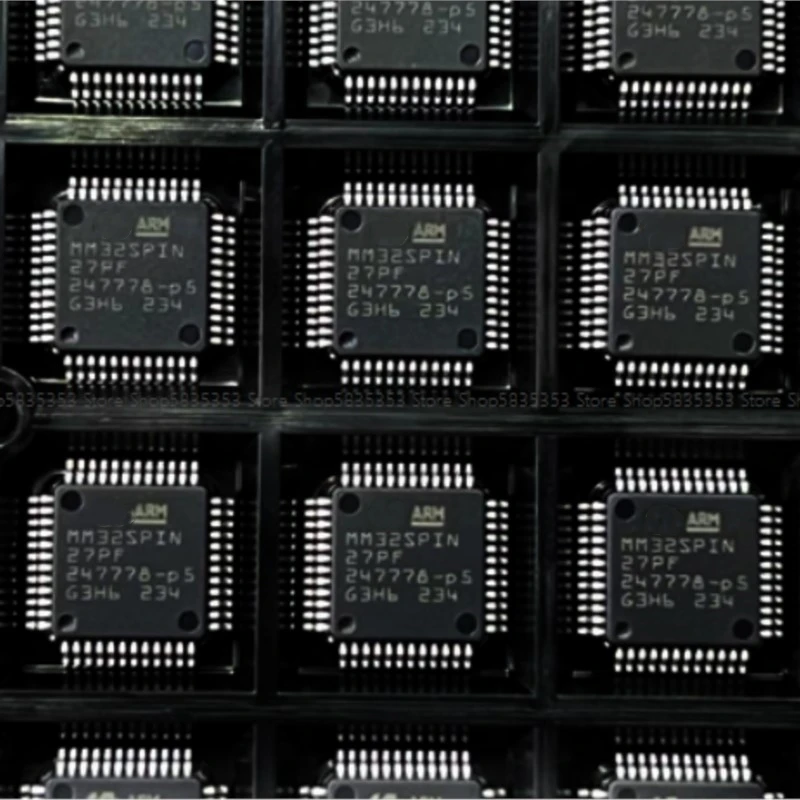 

10-100pcs New MM32SPIN27PF MM32SPIN QFP-48 Microcontroller chip