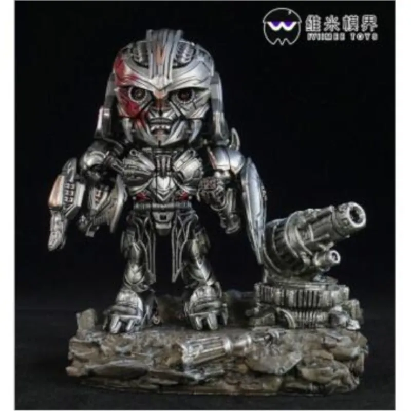 Weijiang iviimaee brinquedos vimee VM-02 bonito protetor comandante com base modelo de metal fundido transformação figura de ação brinquedos