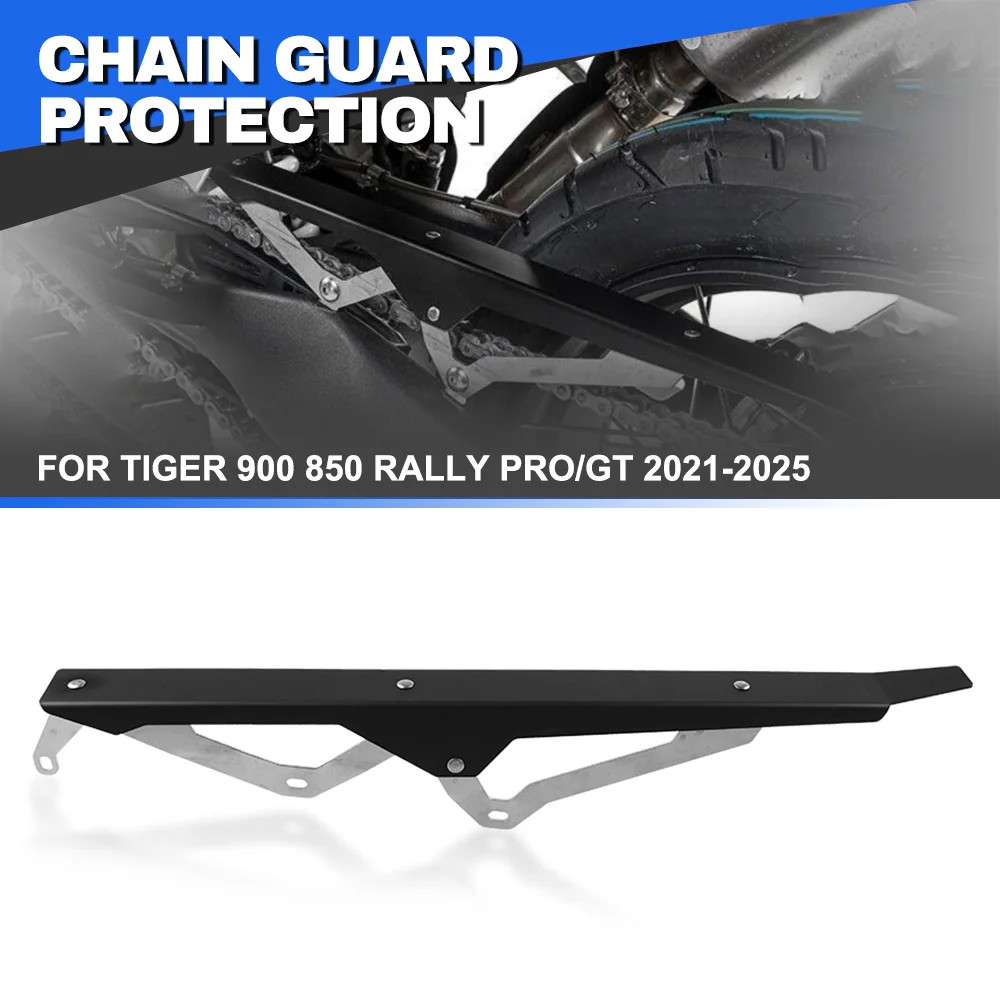 

Chain Guard Cover Protector Sprocket Case Saver Accessories FOR Tiger 900 850 Rally Pro/GT 2021 2022 2023 2024 2025 Motorcycle