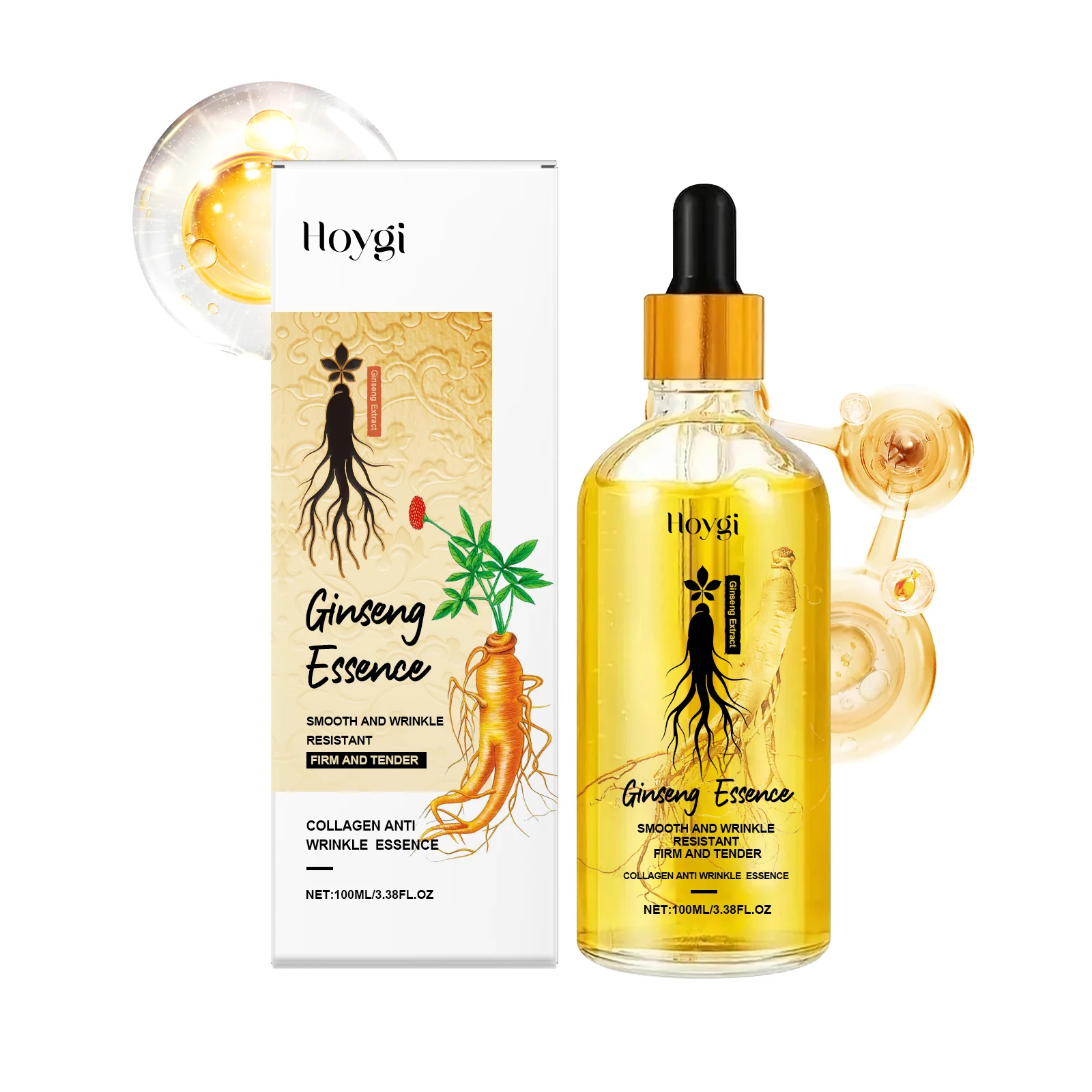 

Korean Ginseng Essence - Collagen Boosting Serum for Wrinkle Reduction & Skin Firming