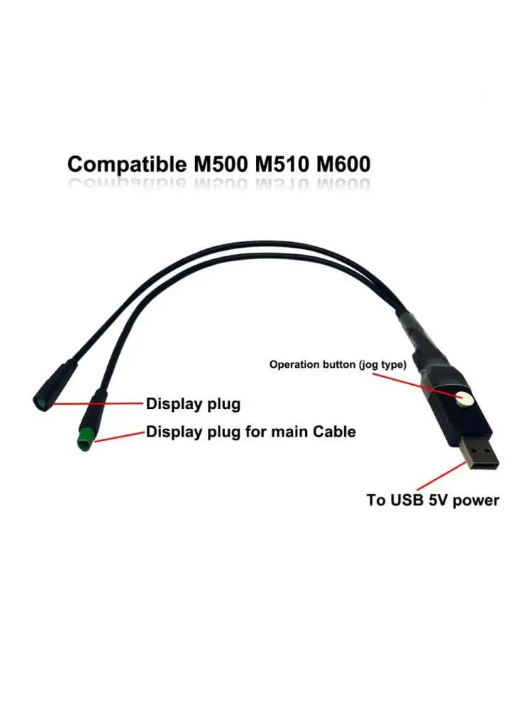 AliExpress NONE USB Programming Cable For Bafang M400 G330 M500/G521/M620 Middle Motor CAN Electric Bicycle Accessories