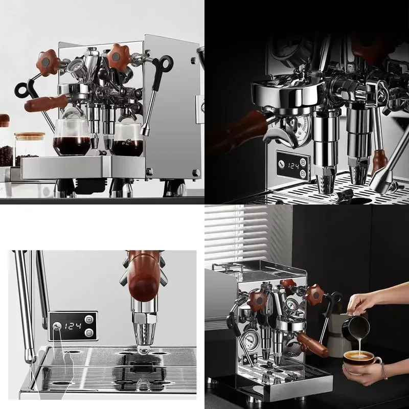 Stainless Steel Housing Variable Professional Semi-Automatic Coffee Machine for Coffee Shop