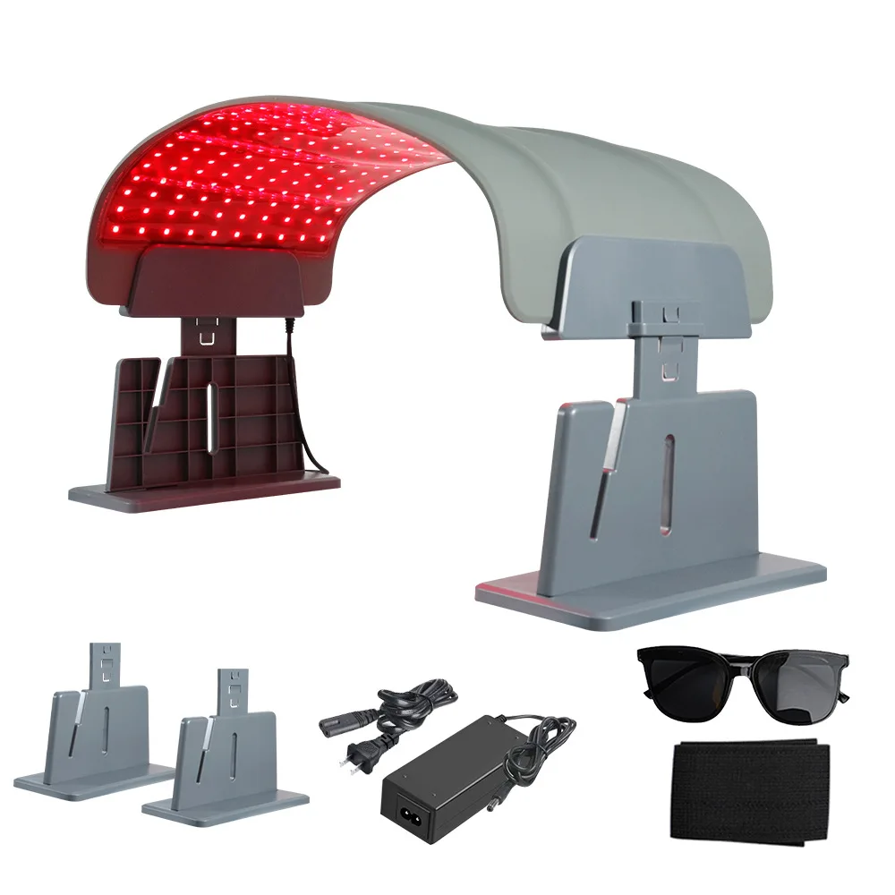Professionelles LED-Lichttherapiegerät LED-Gesichtsbehandlung Rotlichttherapie 660nm 850nm Nahinfrarot Rotlichttherapie für den Heimgebrauch