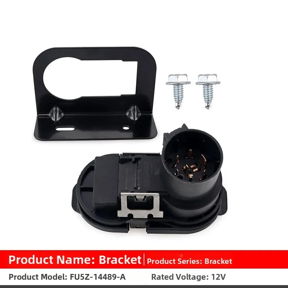 

Усиленный адаптер-разъем для буксировочного крюка заднего бампера, 76 дюймов, подходит для электрических интерфейсов заднего бампера