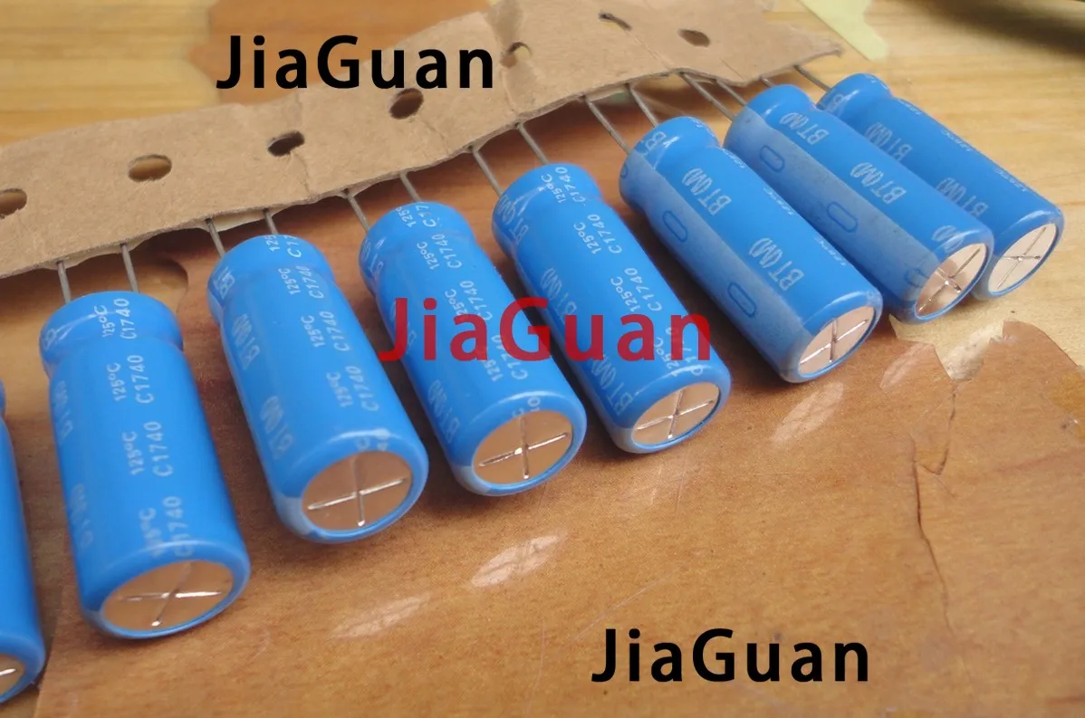 20pcs NICHICON BT 450V4.7UF 10X25MM electrolytic capacitor bt 125 degrees 4.7uF/450v military industrial capacitor 450V 4.7uf