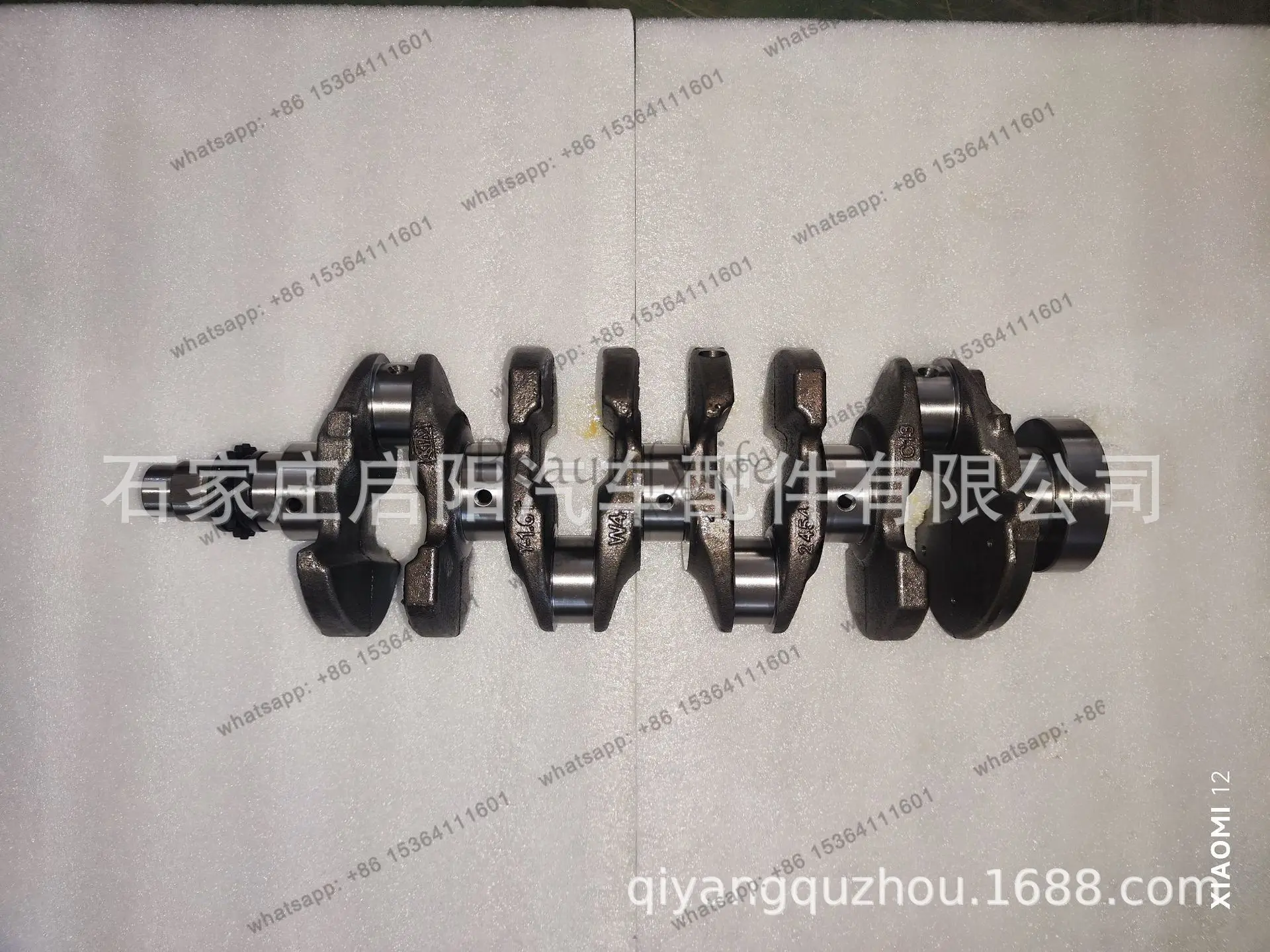 Crankshaft for automotive 1.6T engine G4FJOE number: 23110-2B710