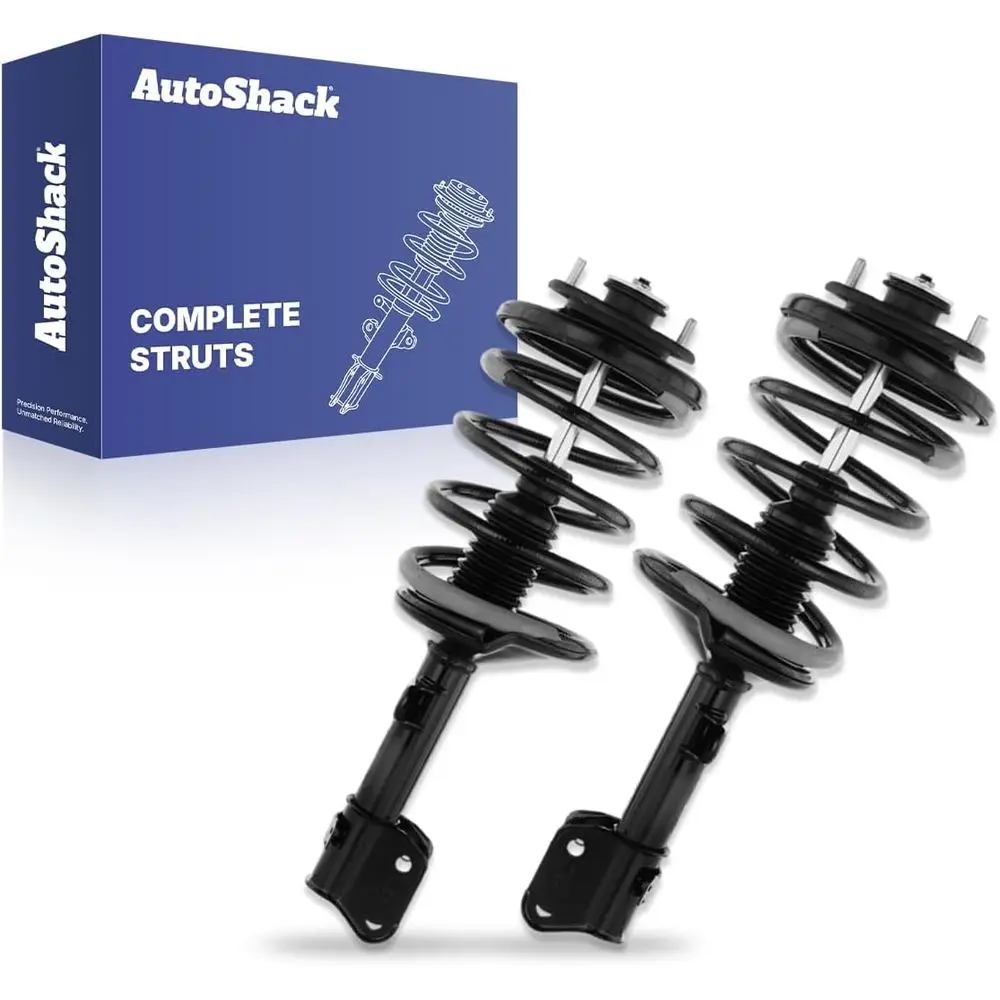 

AutoShack Front Complete Strut & Coil Spring Assemblies - Driver and Passenger Side for Honda & Acura, Pilot 2003-2005 MDX 2001-