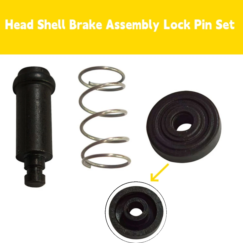 

Self-locking button Self-locking QN150 Head Shell Brake Assembly Locking Pin 1 Set