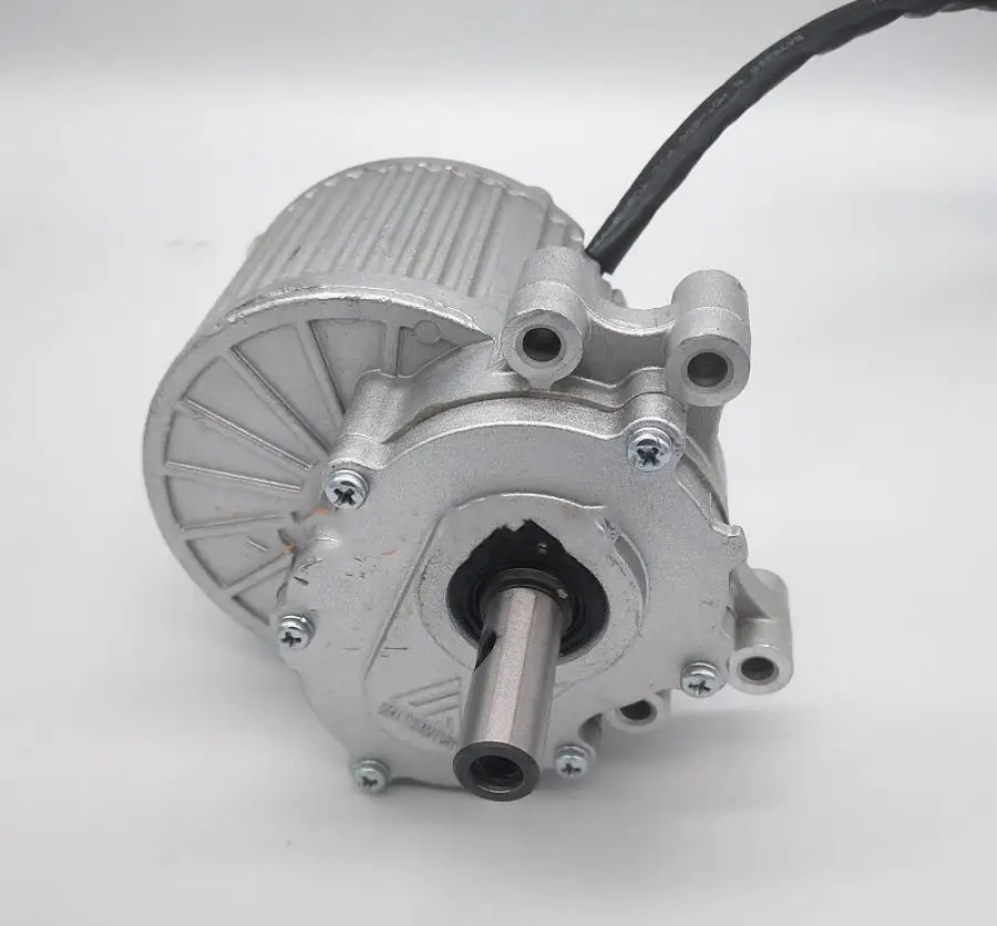 MY1016Z-250W 48V DC محرك المغناطيس الدائم للمركبة البيئية/سرعة محرك الكناس 90 دورة في الدقيقة