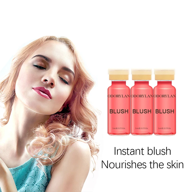 5ml Semi-Permanente Blush Siero Starter Kit Viso Ringiovanimento della pelle Trucco Fard naturale Correttore nudo Cura della pelle Idratante