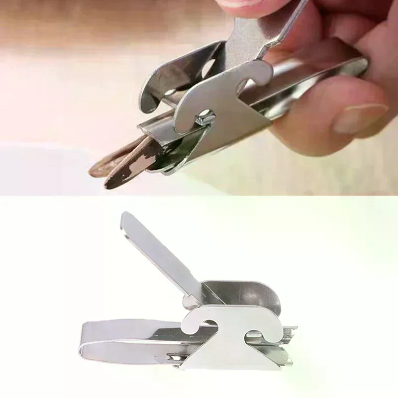 Stainless Steel Melon Seed Peeling Artifact Pine Nut Opening Device Melon Seed Peeler Peanut Sheller Shell Opener 1Pc